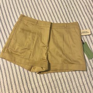 Forever 21 Khaki High-waisted Shorts